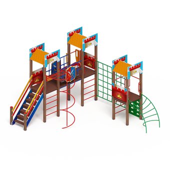 Детский игровой комплекс «Замок» ДИК 2.18.05-01 H=1500